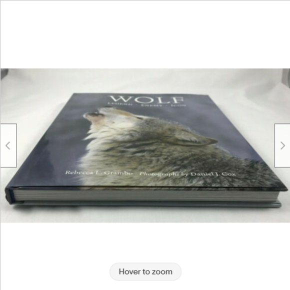 WOLF Legend Enemy Icon Hardcover Coffee Table Book R. Grambo Daniel Cox 2005 - Picture 8 of 11